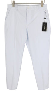 RLX RALPH LAUREN Golf Women Trousers W28 Blue Striped Slim Seersucker RRP€209