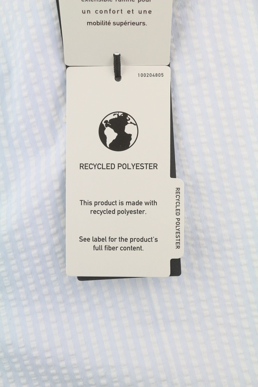 RLX RALPH LAUREN Golf Women Trousers W28 Blue Striped Slim Seersucker RRP€209