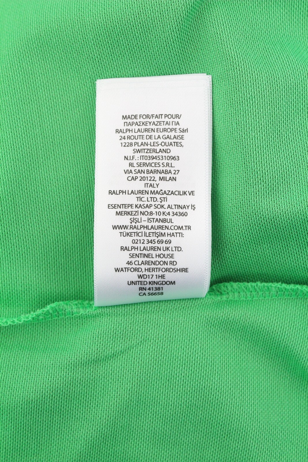 RLX RALPH LAUREN Golf Women T-Shirt S Green Short Sleeve Polo Wicking RRP€140