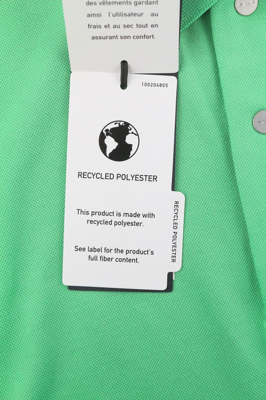 RLX RALPH LAUREN Golf Women T-Shirt S Green Short Sleeve Polo Wicking RRP€140