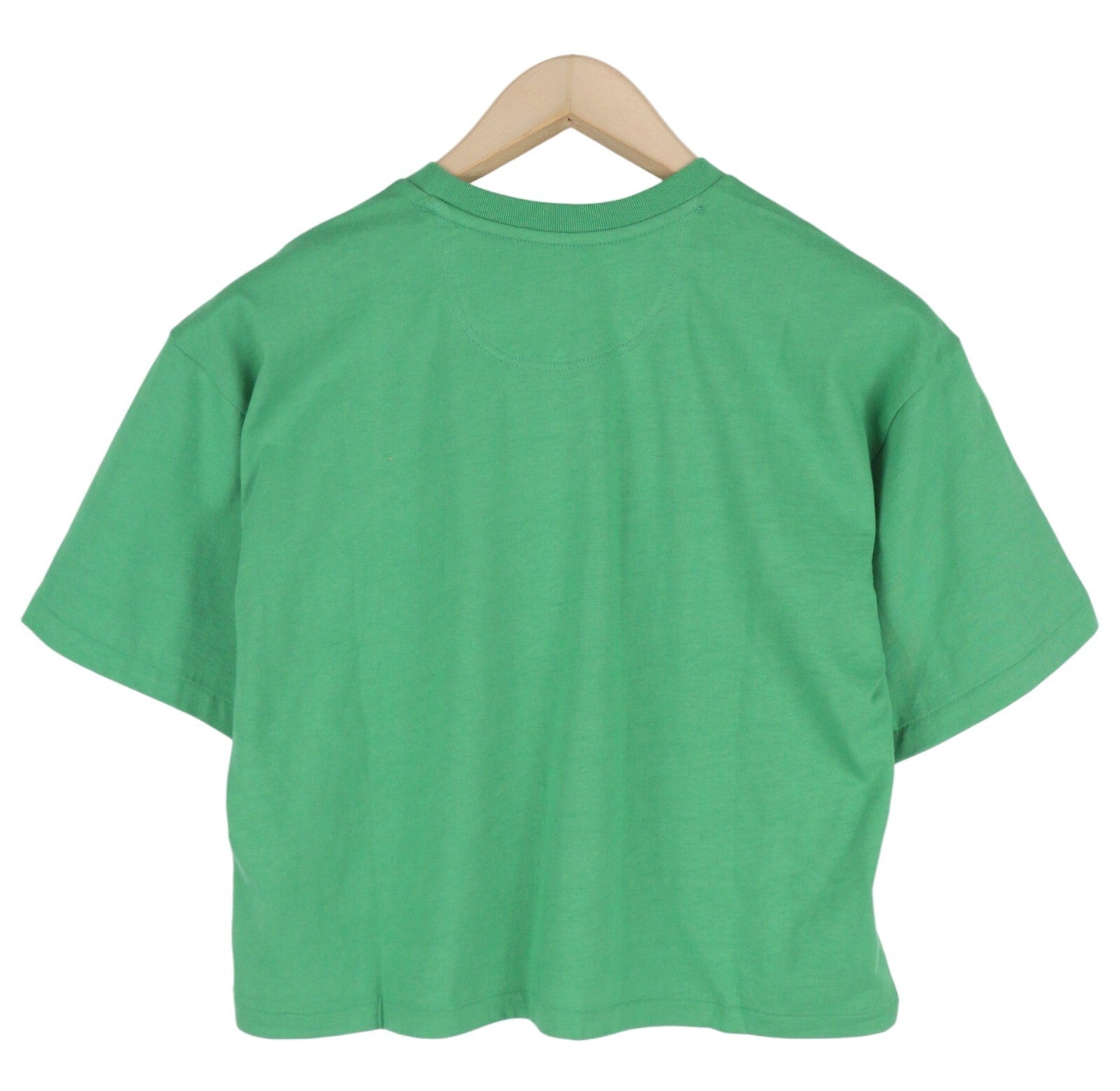 RLX RALPH LAUREN Women T-Shirt M Green Short Sleeve Crew Neck Tricot Stretch