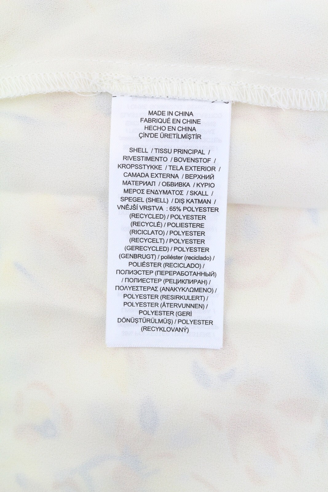 LAUREN RALPH LAUREN Women Dress M Yellow Short Puff Sleeve Floral Print Mini