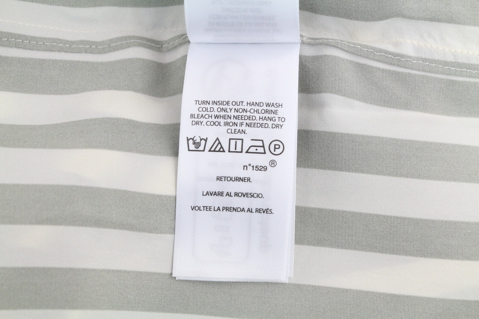 RALPH LAUREN Women Shirt M Mulberry Silk Pinstriped Button Cutaway RRP$391