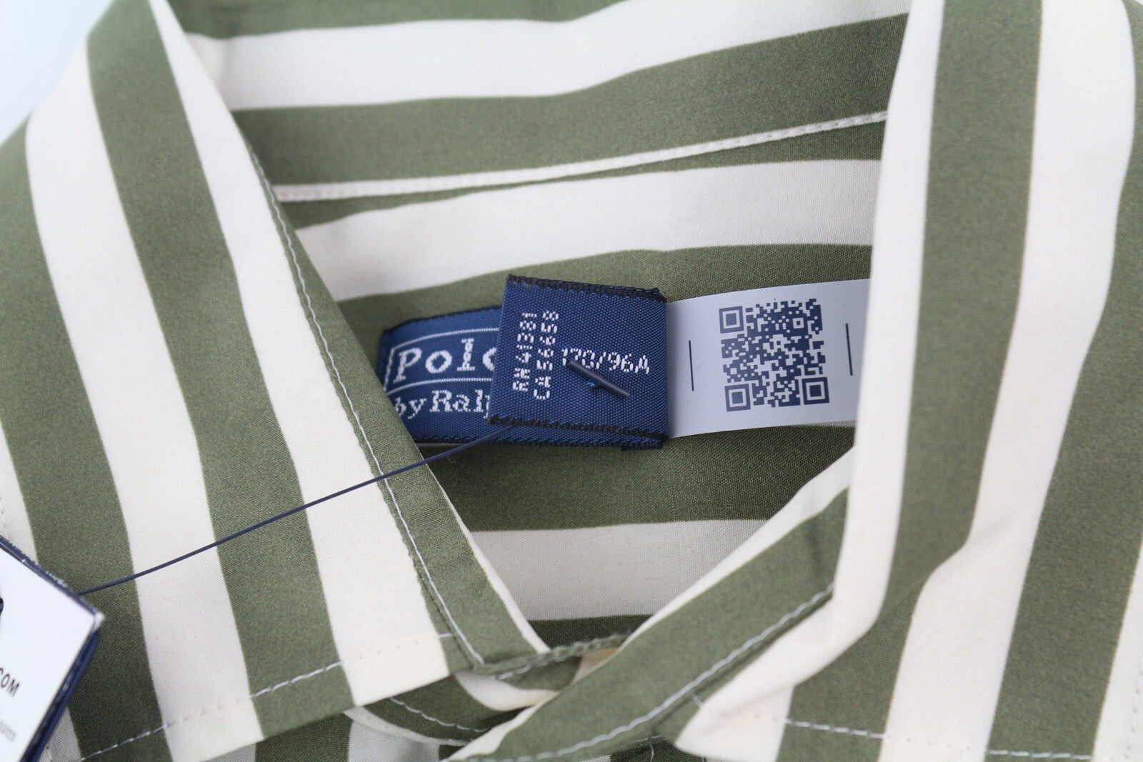 RALPH LAUREN Women Shirt M Mulberry Silk Pinstriped Button Cutaway RRP$391