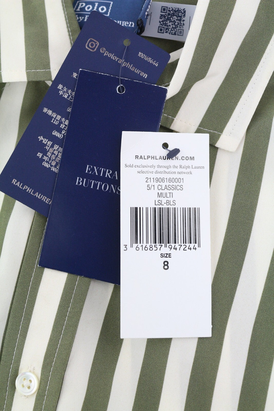 RALPH LAUREN Women Shirt M Mulberry Silk Pinstriped Button Cutaway RRP$391