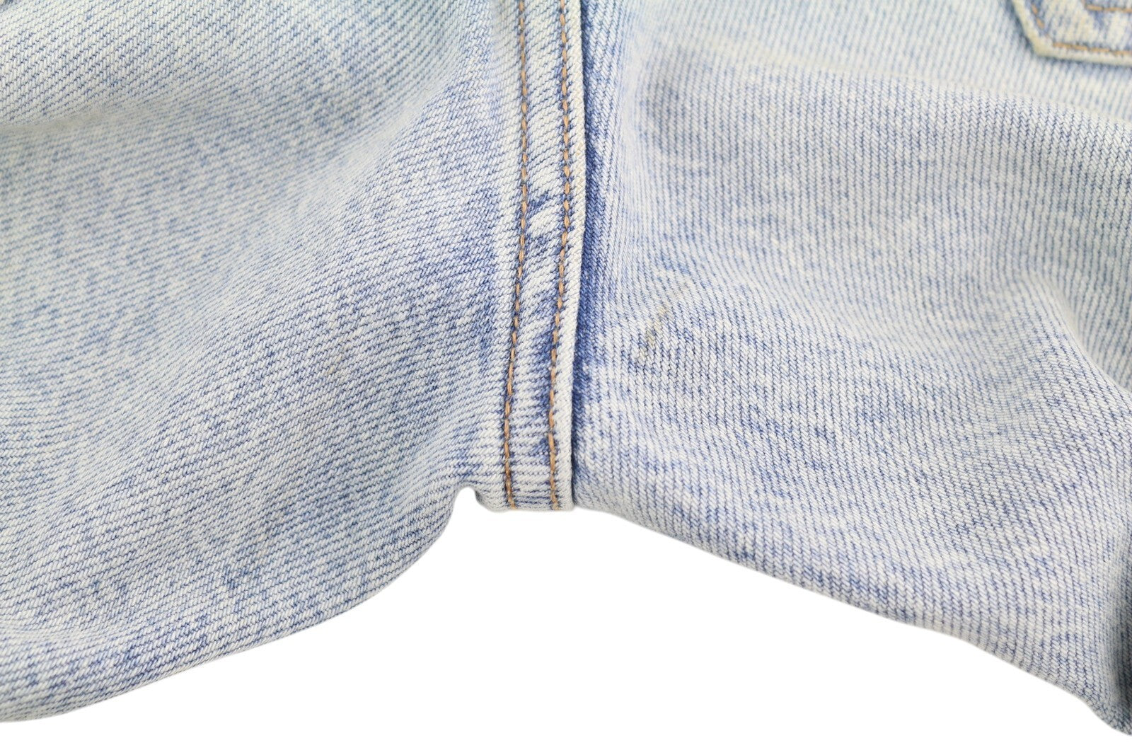 RALPH LAUREN Women Jeans W26 Relaxed Straight Crop Distress Painted Blue