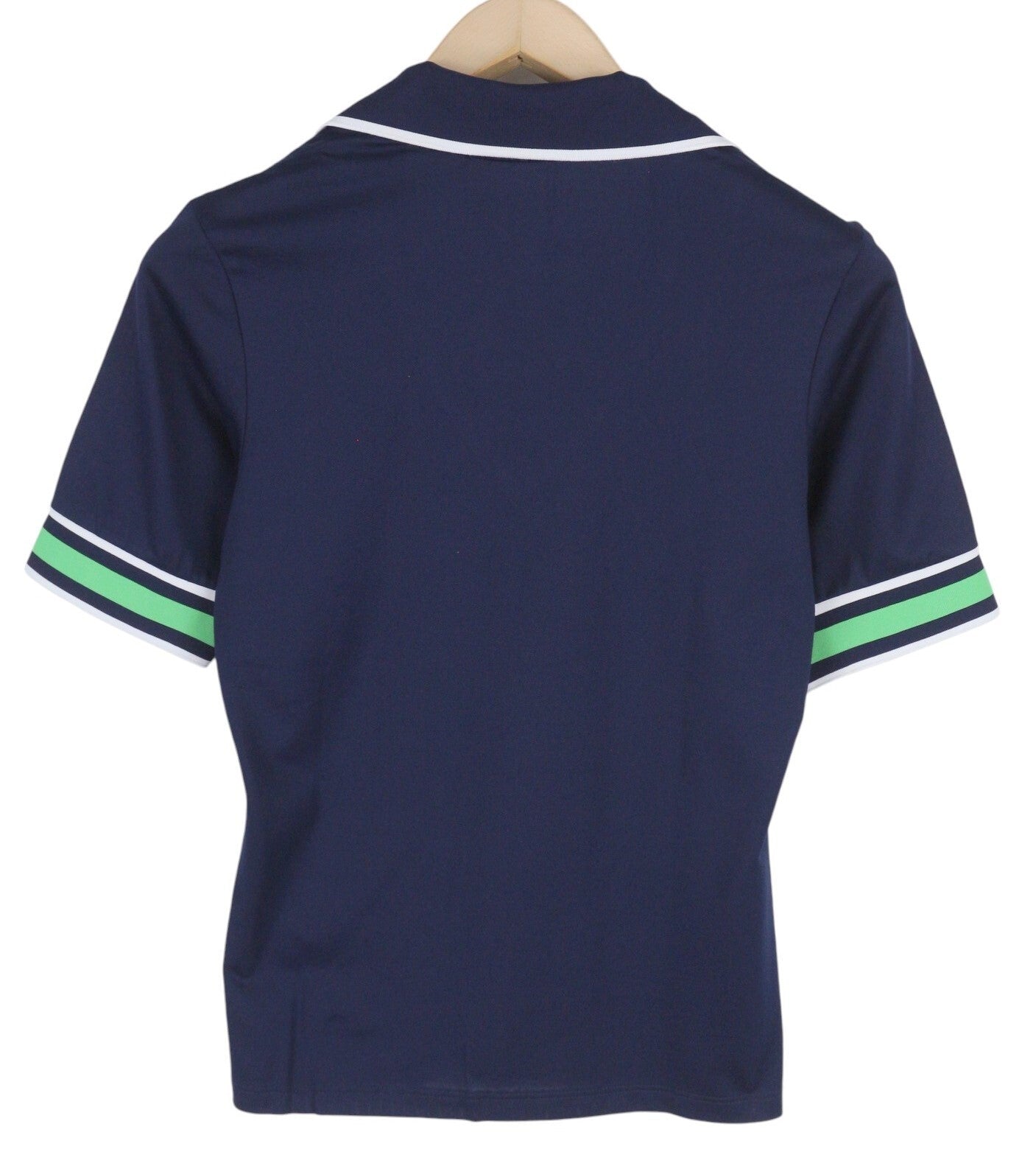 RLX RALPH LAUREN Golf Women T-Shirt XS Blue Short Sleeve Polo Wicking RRP€140