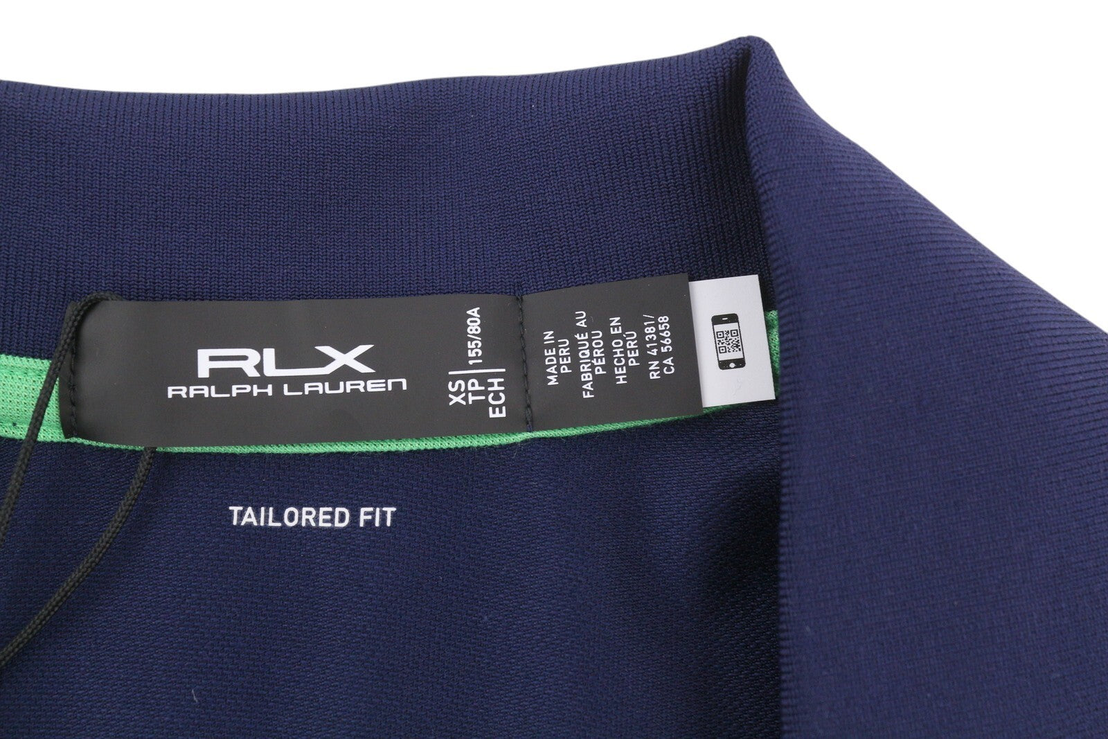 RLX RALPH LAUREN Golf Women T-Shirt XS Blue Short Sleeve Polo Wicking RRP€140