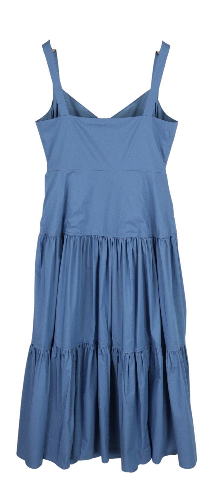 LAUREN RALPH LAUREN Women Dress S Blue Sleeveless Tie-Front Tiered RRP€185