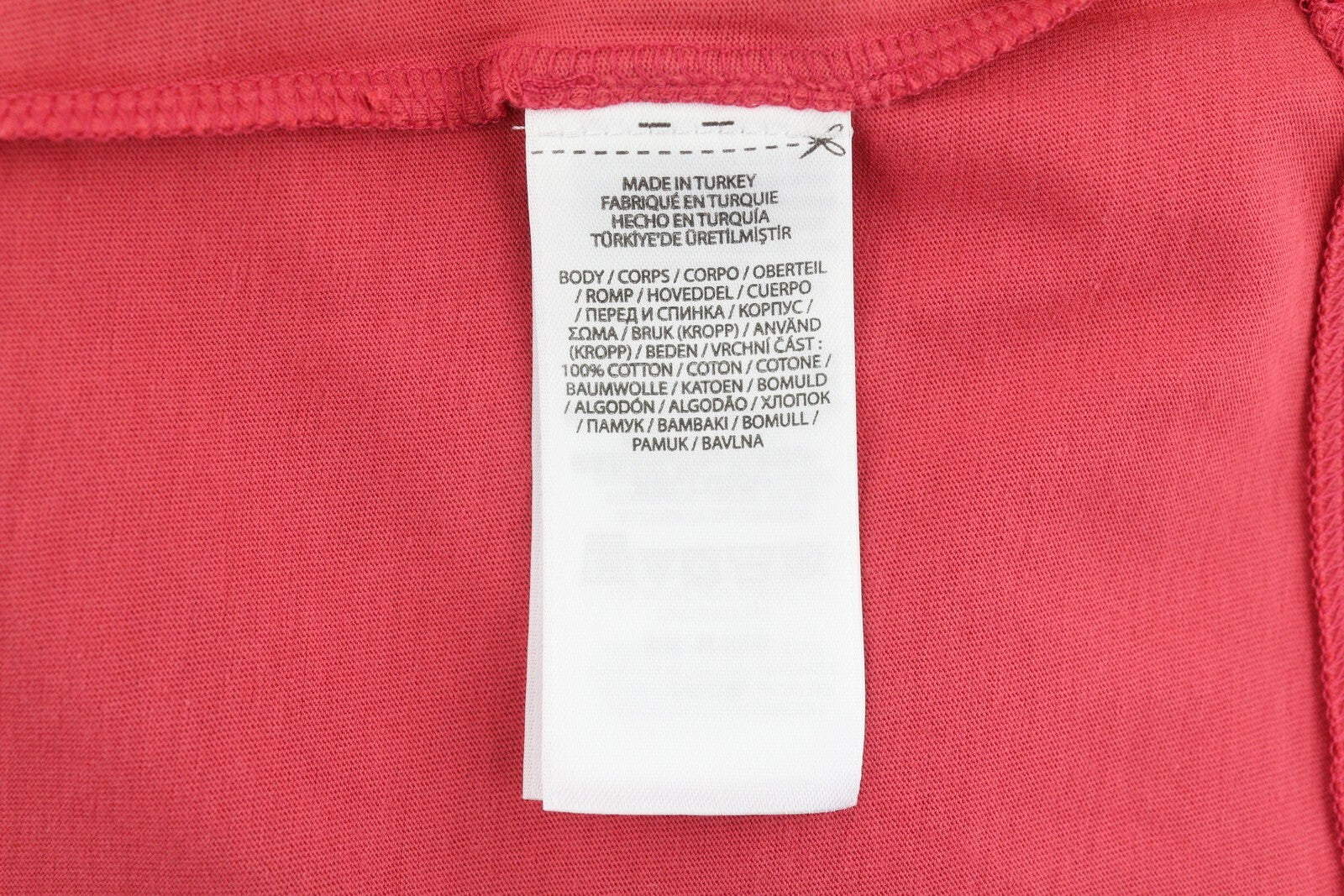 RALPH LAUREN Women T-Shirt L Red Short Sleeve Crew Neck Tricot Stretch