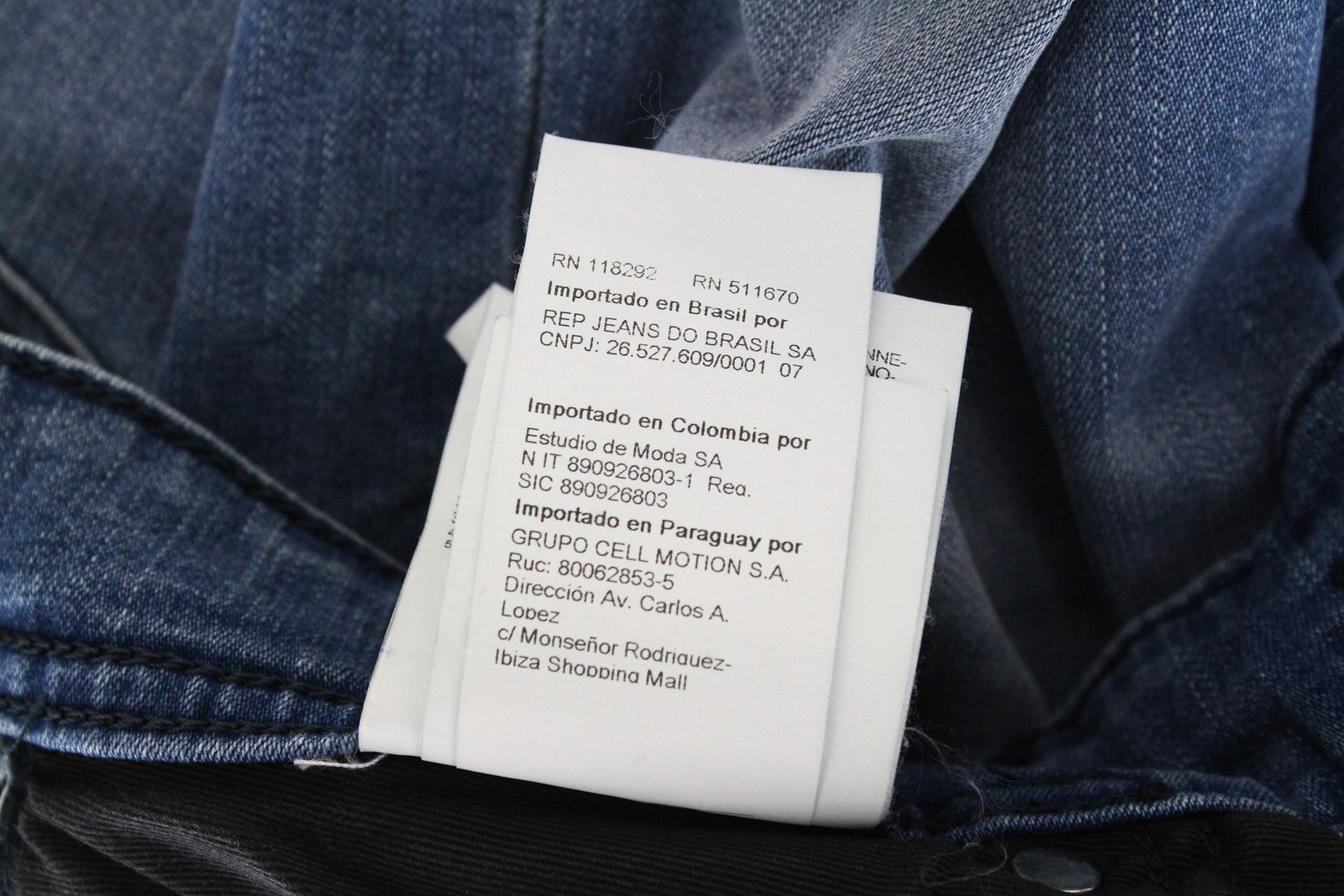 REPLAY Grover Men's Jeans W29/L34 Blue Straight Button-Fly Classic Stretch