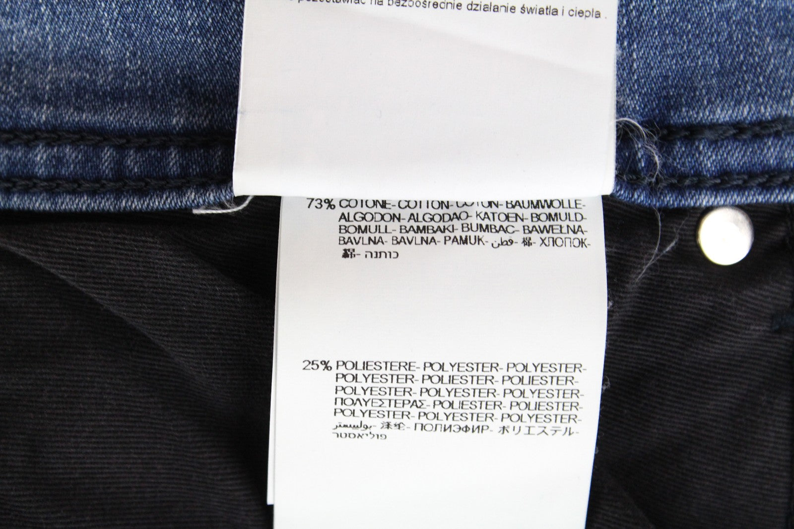 REPLAY Grover Men's Jeans W29/L34 Blue Straight Button-Fly Classic Stretch