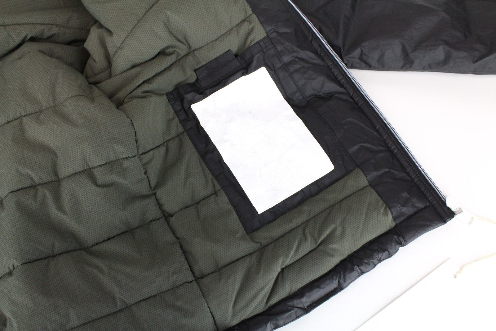 REPLAY Men's Jacket L Black Bomber Patched Zip-Up Ribbed Lined High Neck