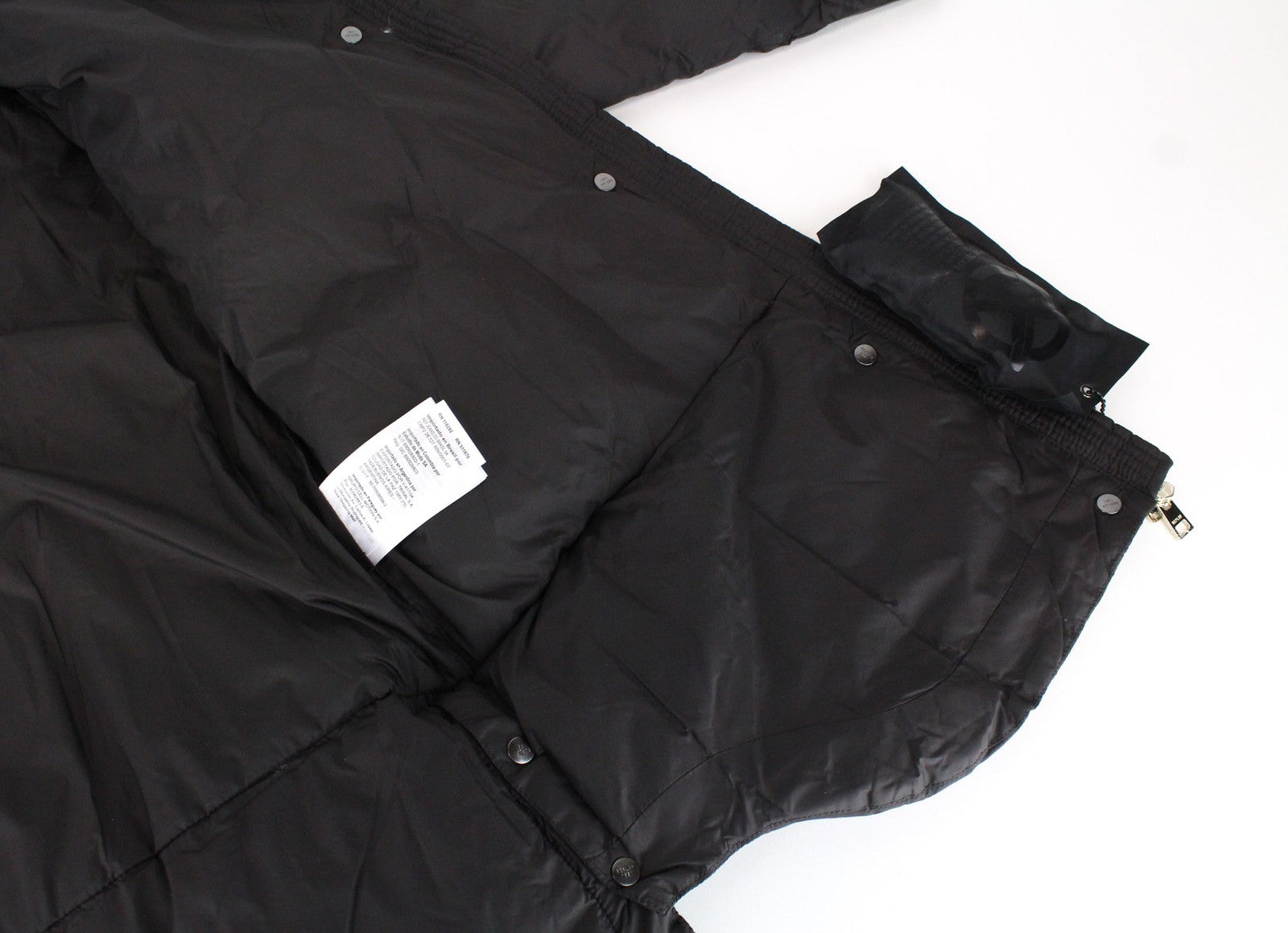 REPLAY Women's Jacket M Oversized Brown Hooded Puffer Zip-Up Mid-Length