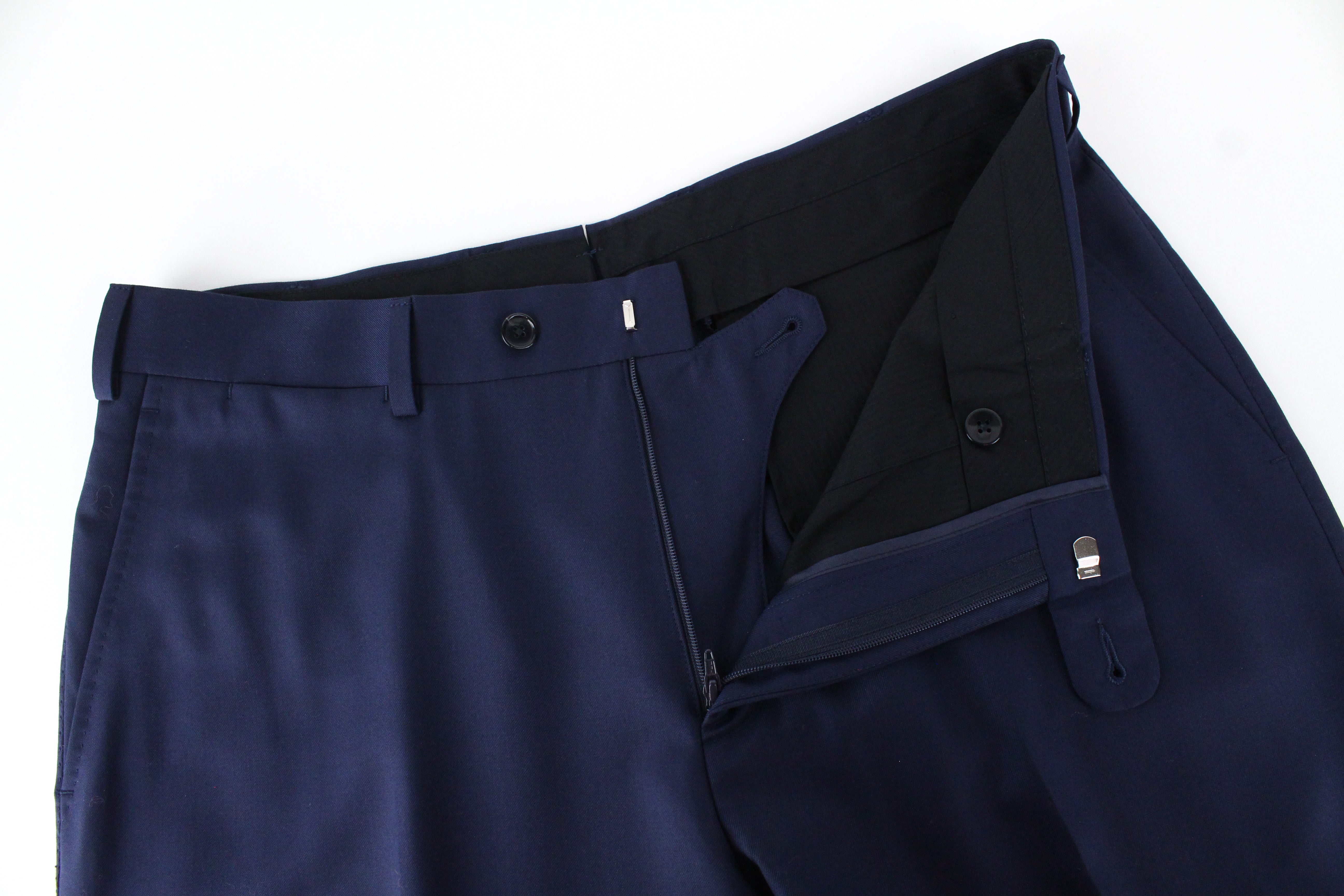 SUITSUPPLY La Spalla Men's Suit UK40R Blue Wool 2-Piece Lined Suit