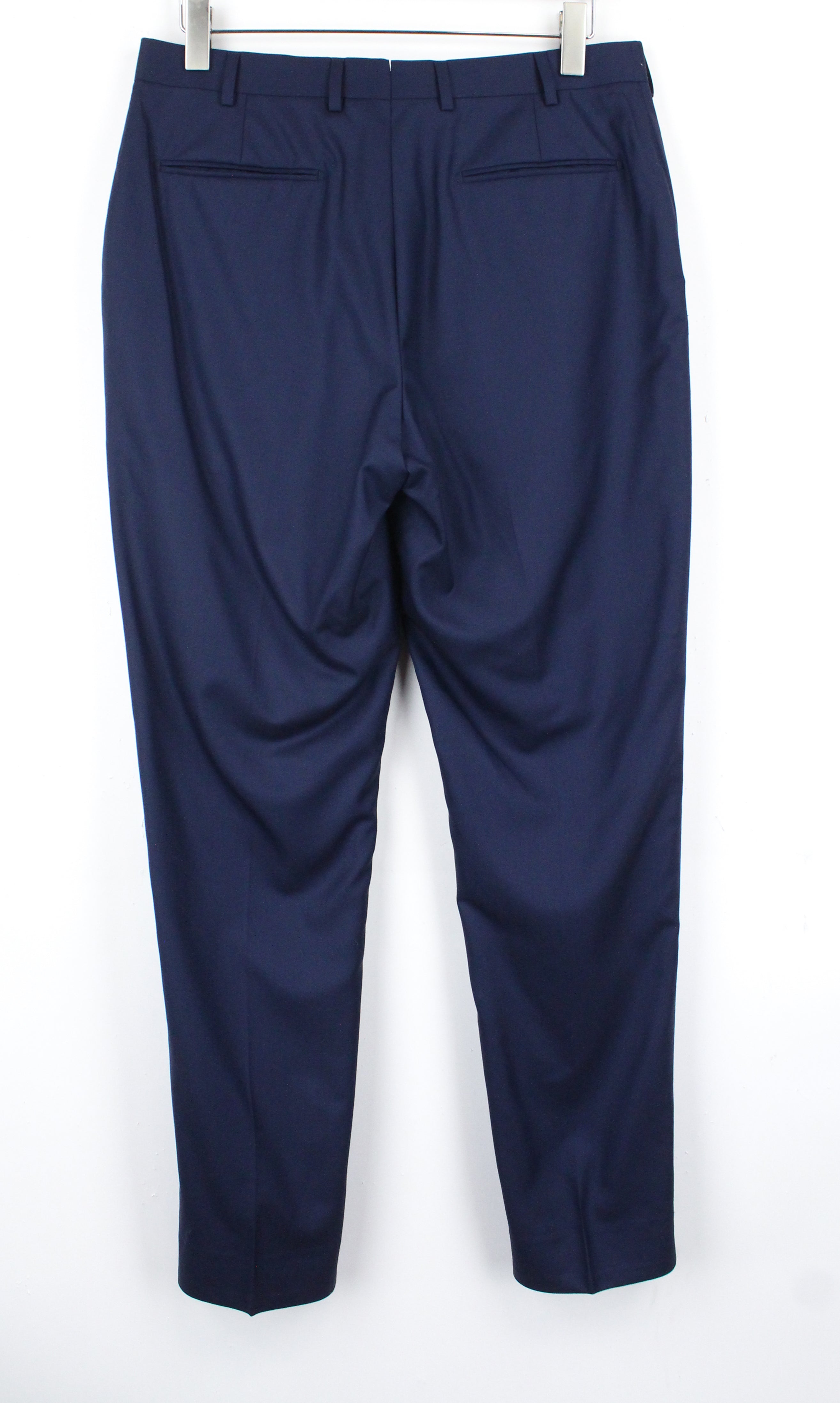 SUITSUPPLY La Spalla Men's Suit UK40R Blue Wool 2-Piece Lined Suit