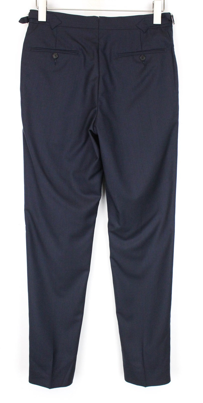 SUITSUPPLY Lazio La Spalla Men's Suit UK34R Blue Navy Slim Wool 3 Piece