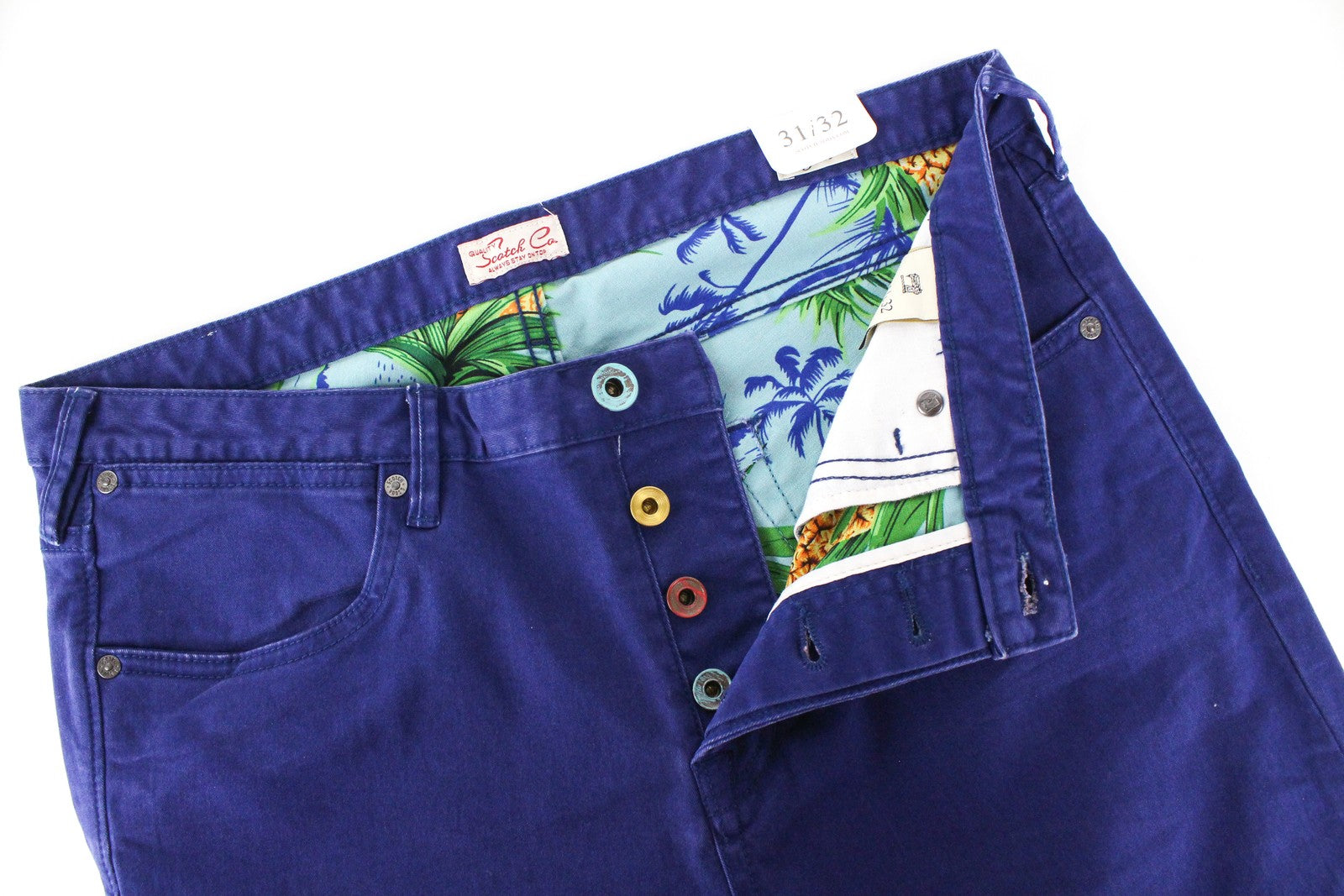 SCOTCH & SODA Dylan Men's W31/L32 Deep Blue Slim Stretch Fit Jeans