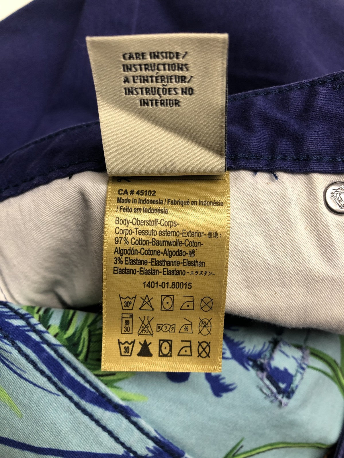 SCOTCH & SODA Dylan Men's W31/L32 Deep Blue Slim Stretch Fit Jeans