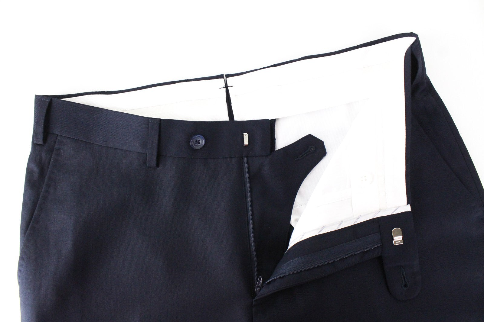 SUITSUPPLY La Spalla Men's Suit UK36R Blue Wool 2-Piece Classic Cut