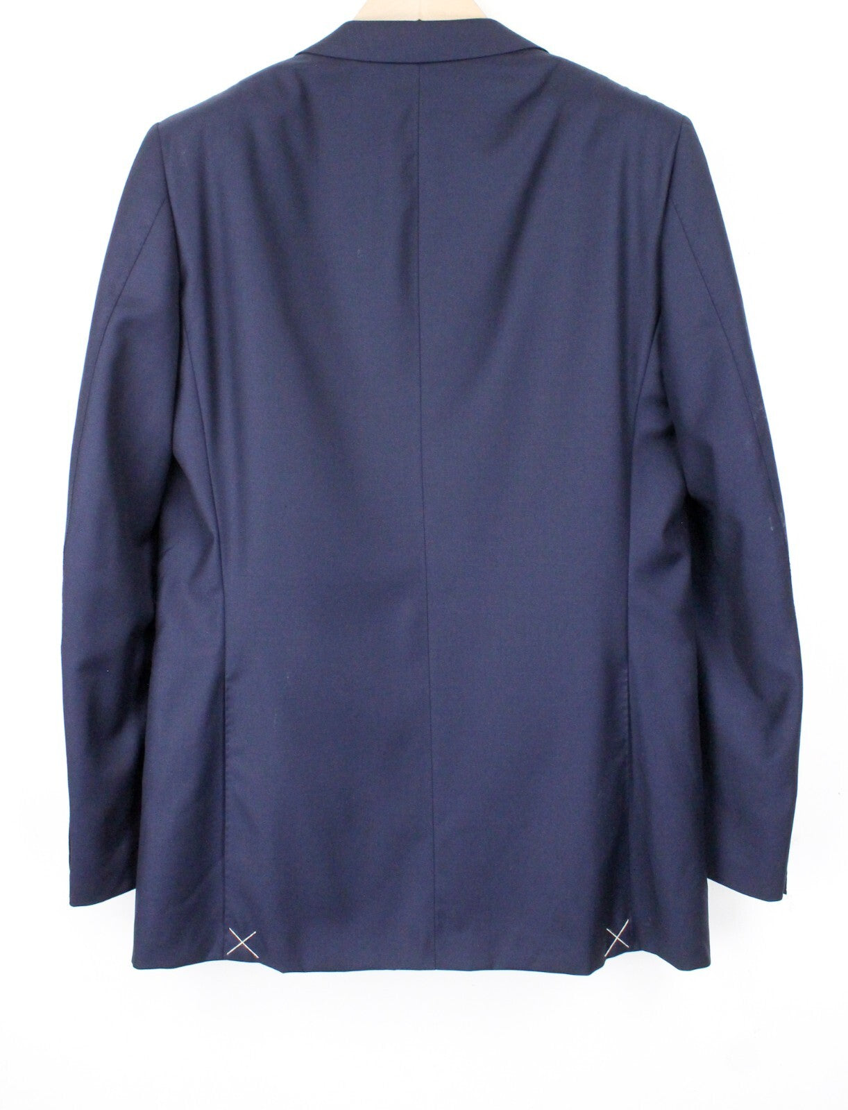 SUITSUPPLY Lazio Tuxedo Men's Suit UK42L Blue Wool Slim 3-Piece S130