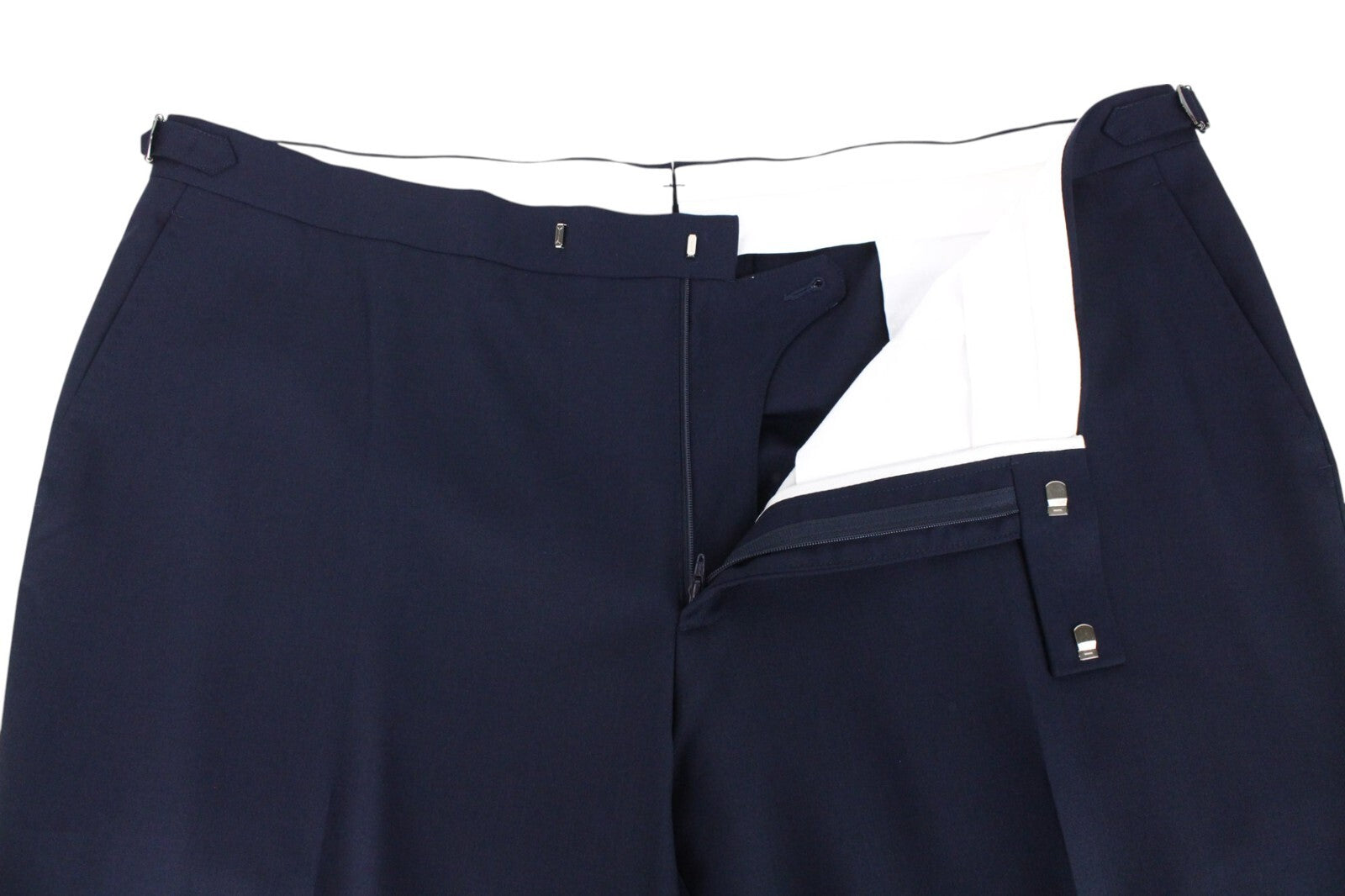 SUITSUPPLY La Spalla Men's Suit UK52S Blue Wool 2-Piece Slim Formal Classic Cut