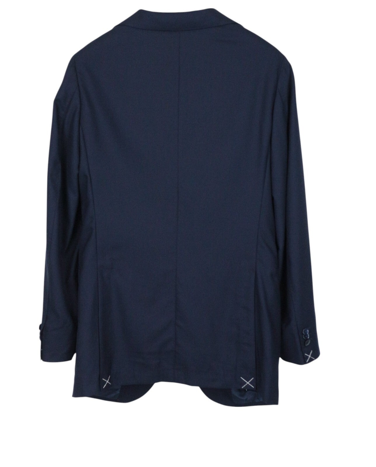 SUITSUPPLY La Spalla Men's Suit UK36R Blue 2-Piece Slim Fit Pure Wool Business