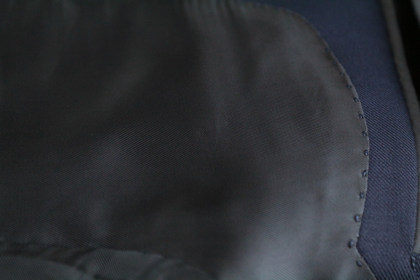 SUITSUPPLY La Spalla Men's Suit UK34R Blue Pure Wool Slim 2-Piece Perennial Fit