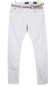 SCOTCH & SODA Dylan Men's Trousers W30/L32 Beige Slim Chino Super Classic Fit