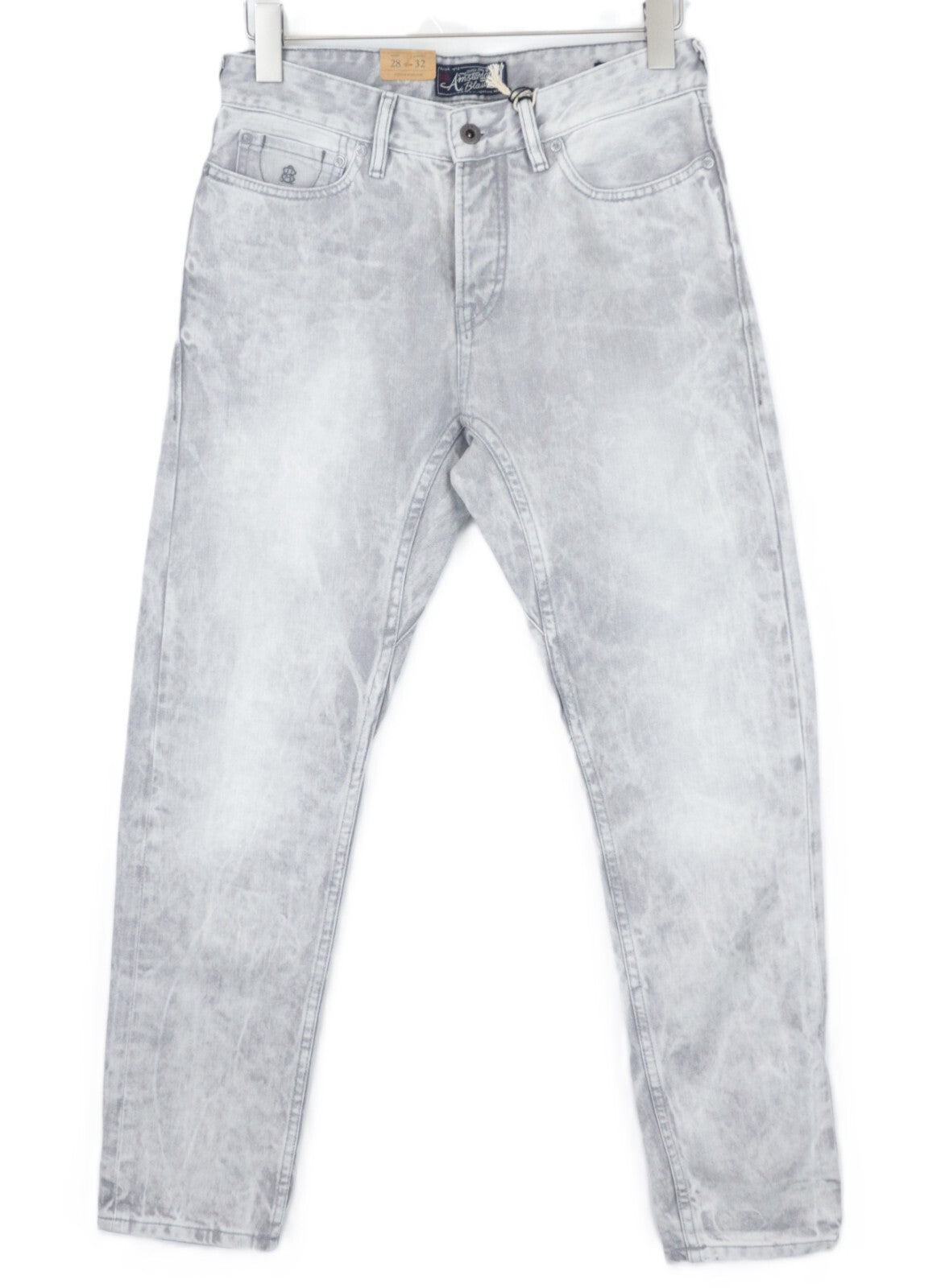 SCOTCH &amp; SODA Dean vyriški džinsai W28/L32 pilki, laisvai siaurėjantys, netamprūs. 