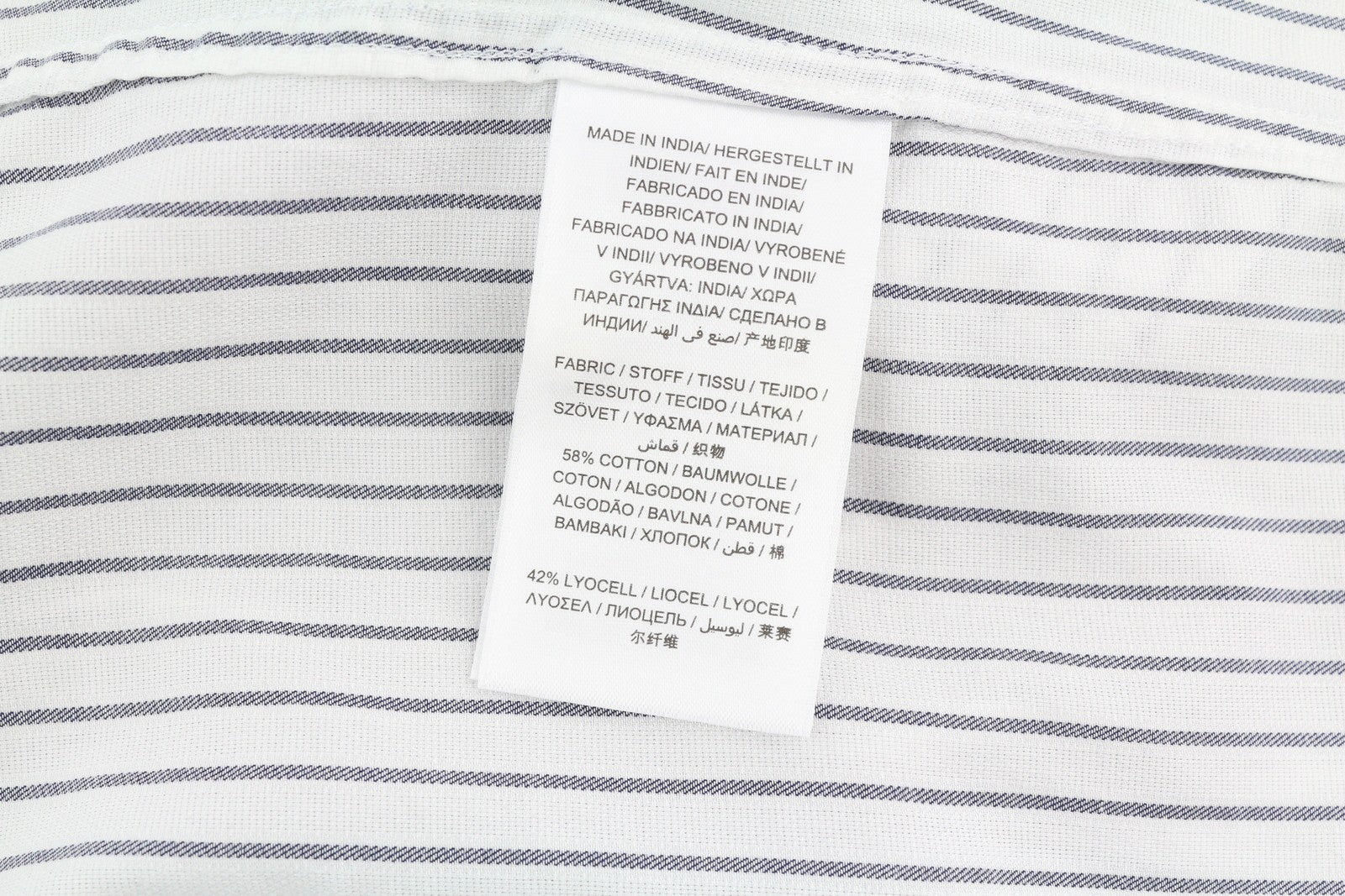 GANT PP Dobby Stripe moteriški marškinėliai EU34 platėjančia kaklo iškirpte, sagomis užsegami klasikiniai ilgomis rankovėmis 