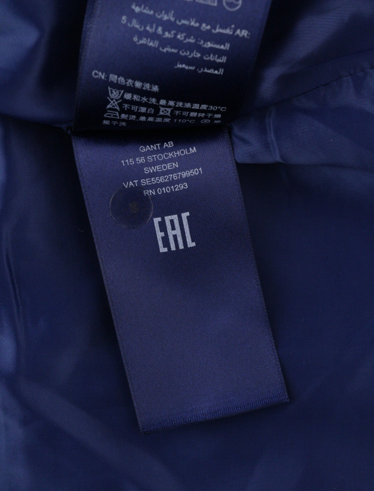 GANT Checked Flare Women Dress EU36 Grey 3/4 Sleeved Round Neck Plaid Print Mini