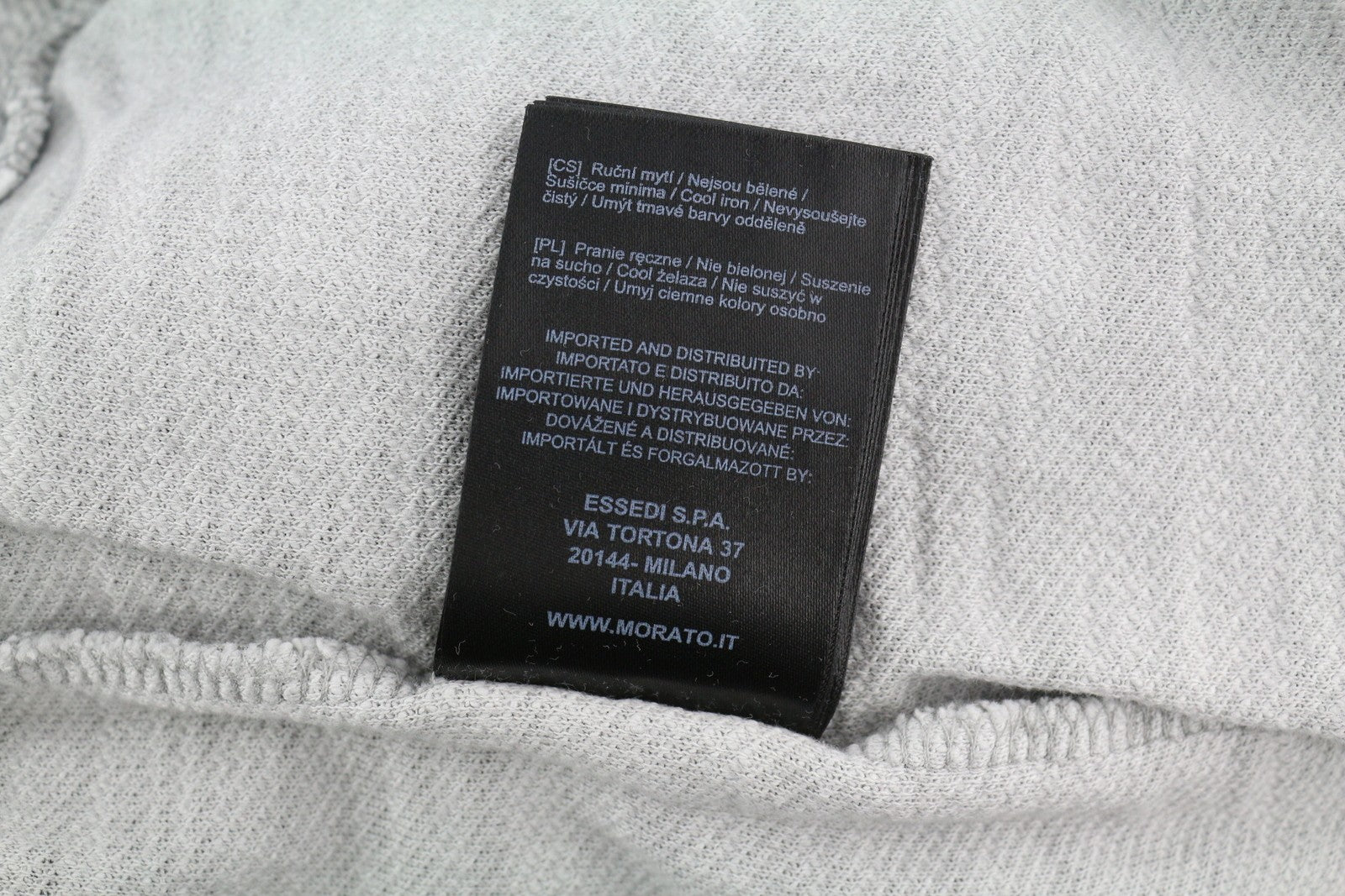 ANTONY MORATO Men Shorts 2XL Melange Grey Sweat Drawstrings Waist Pockets Logo