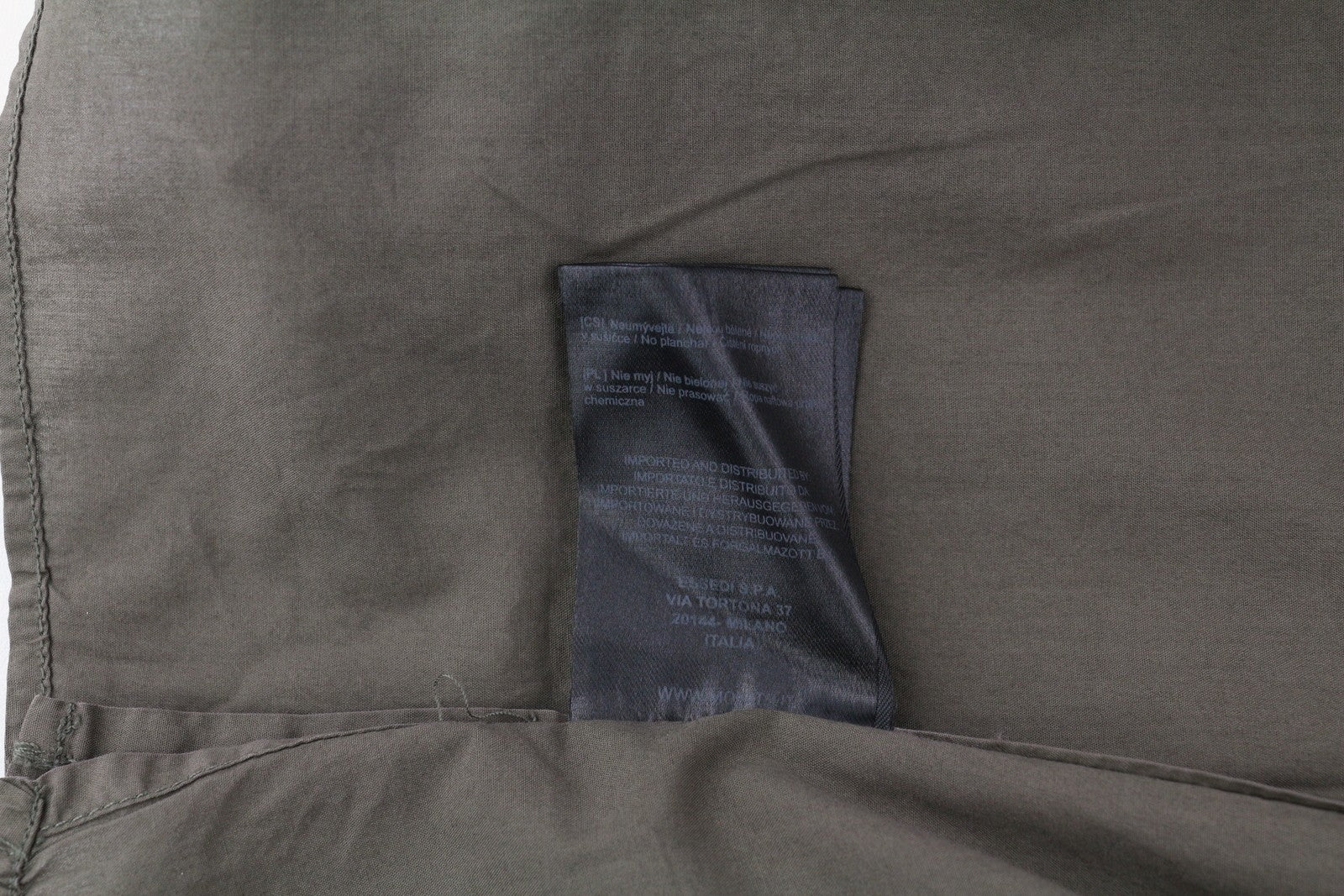 ANTONY MORATO Men Shirt M Brown Straight Fit Button-Down Neck Logo Short Sleeve