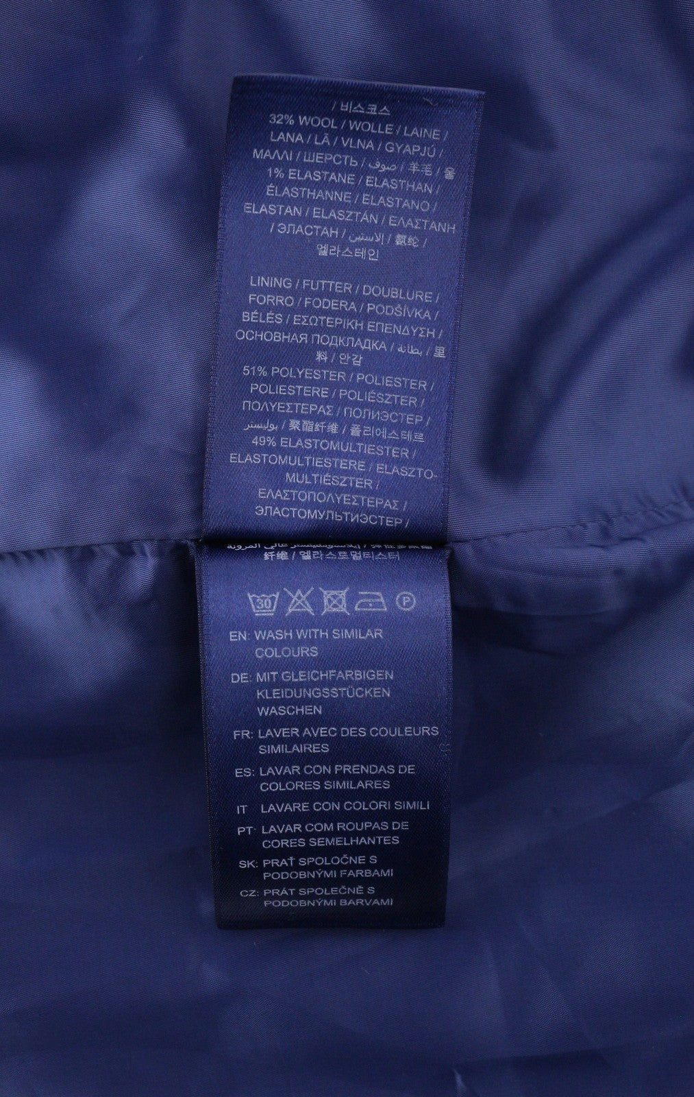 GANT Checked Flare Women Dress EU38 Grey 3/4 Sleeved Round Neck Plaid Print Mini