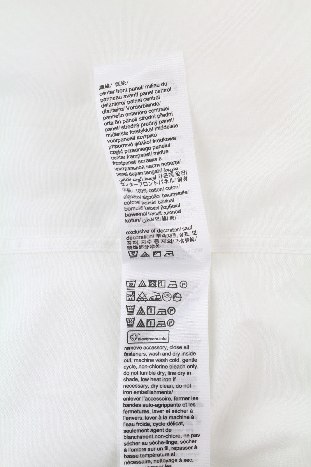 CALVIN KLEIN Evening Tuxedo Slim Men Formal Shirt 38 M White Pleated Button-Up