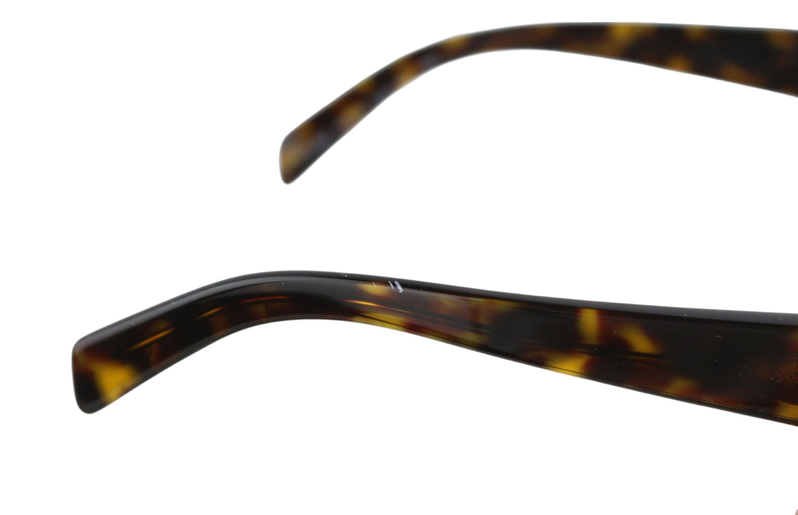 PRADA 0PR06ZV Women Eyeglasses OS Brown Animal Print Cat Eye Frame RRP $375