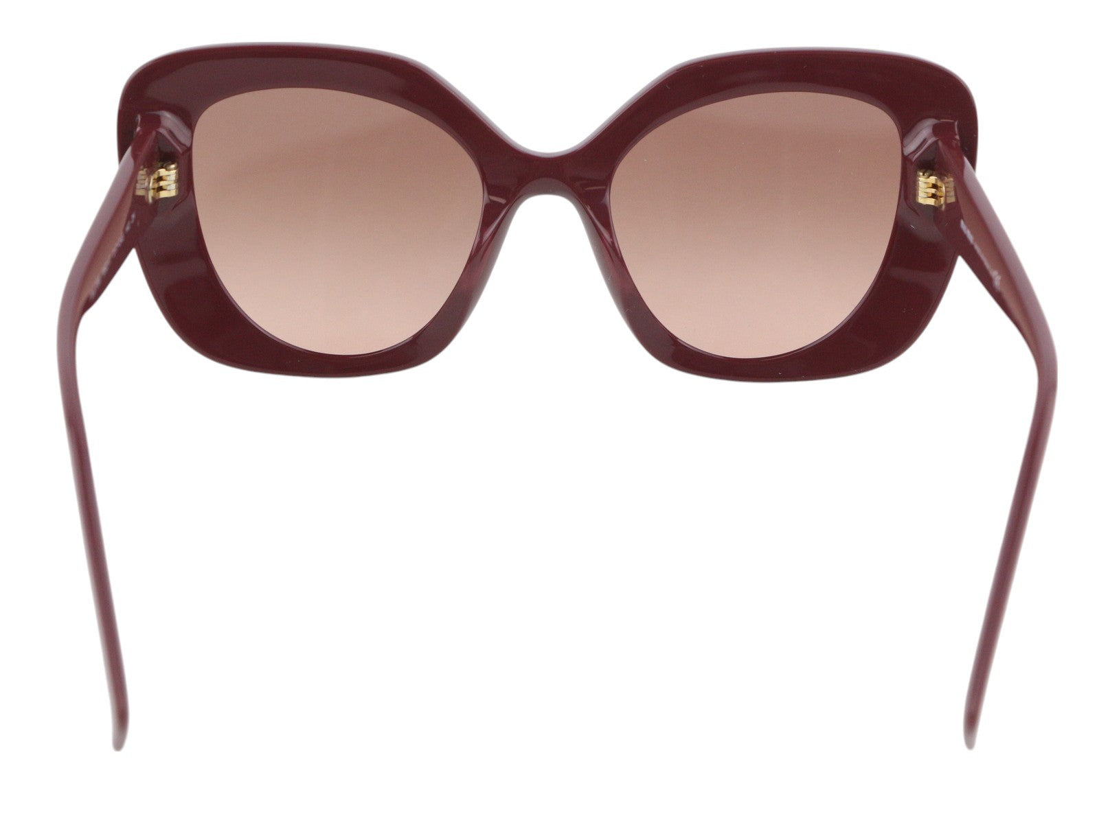 MIU MIU 06X Women Sunglasses OS Burgundy Square Tinted Logo Casual RRP€289