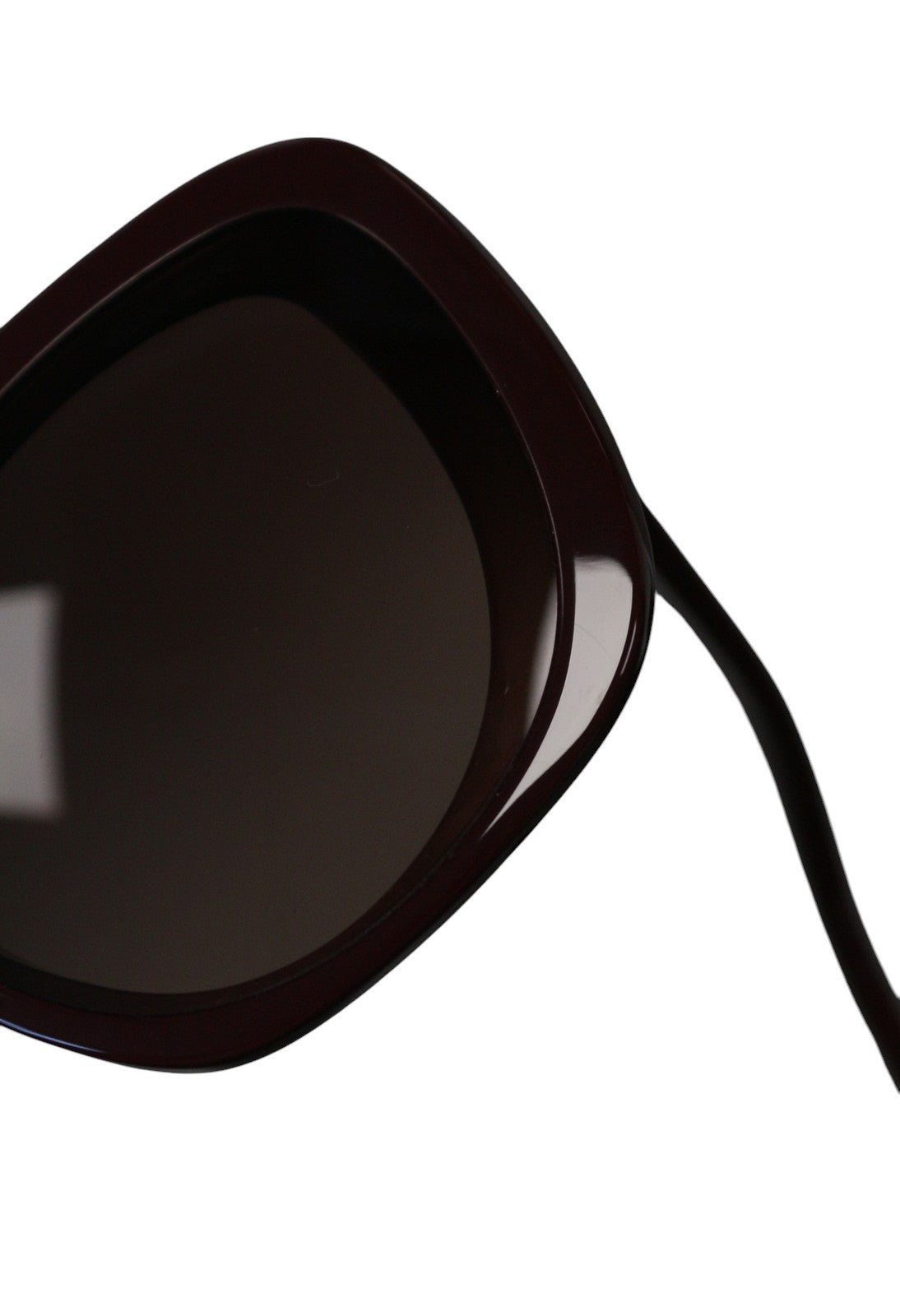 MIU MIU 06X Women Sunglasses OS Burgundy Square Tinted Logo Casual RRP€289