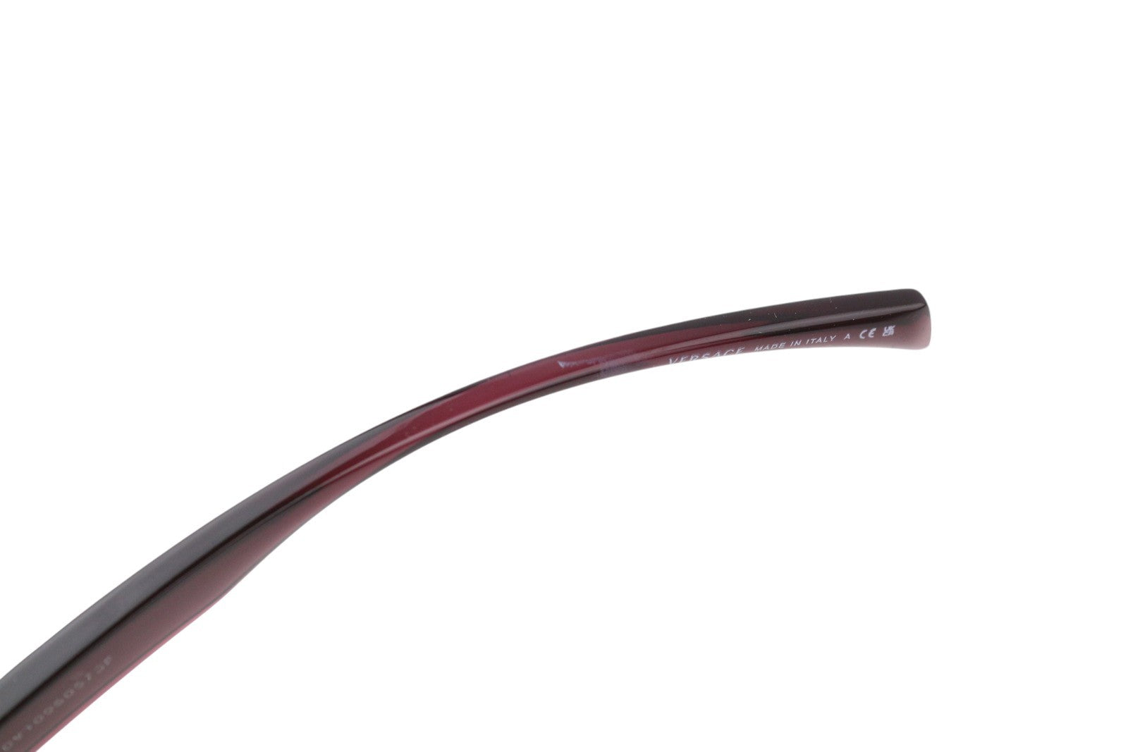 VERSACE 4441 Women Sunglasses OS Square Transparent Violet Casual Logo RRP€249