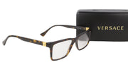 VERSACE 3328 Men Eyeglasses OS Animal Print Frames Transparent Lenses RRP€199