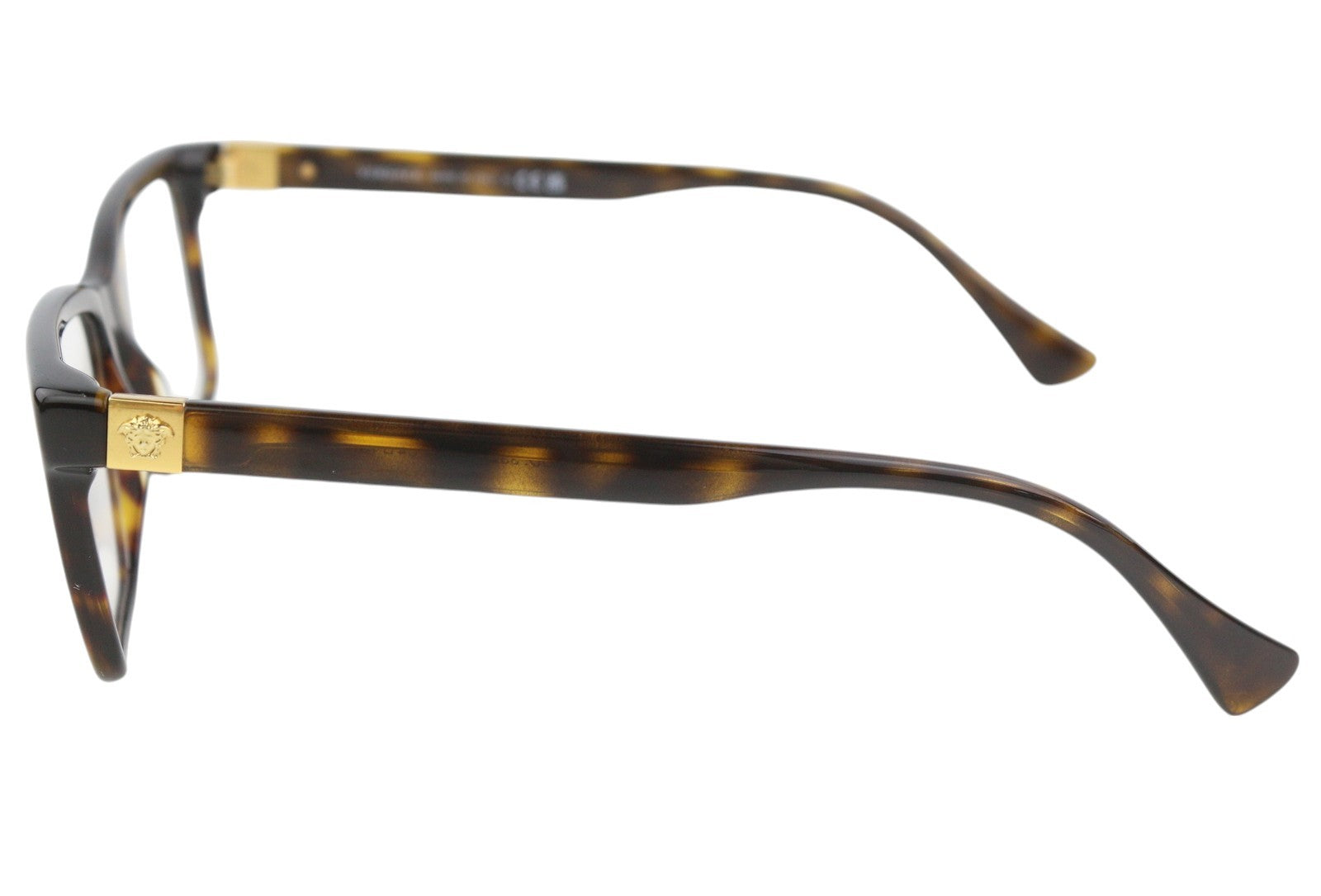 VERSACE 3328 Men Eyeglasses OS Animal Print Frames Transparent Lenses RRP€199