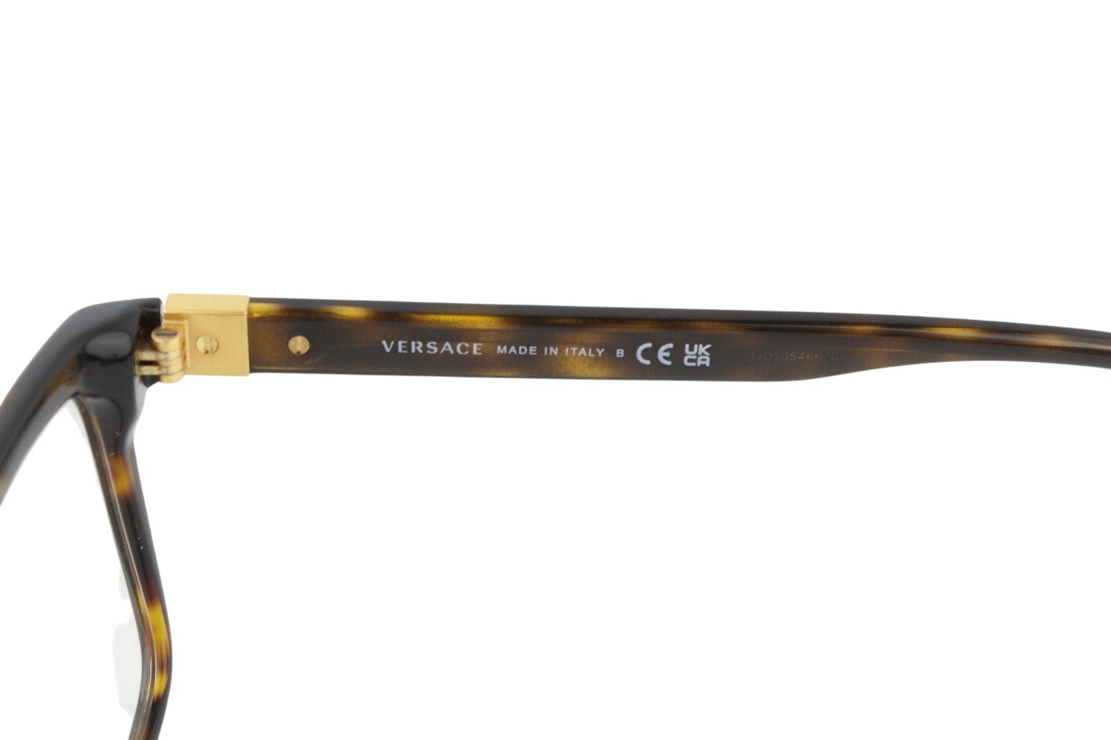 VERSACE 3328 Men Eyeglasses OS Animal Print Frames Transparent Lenses RRP€199