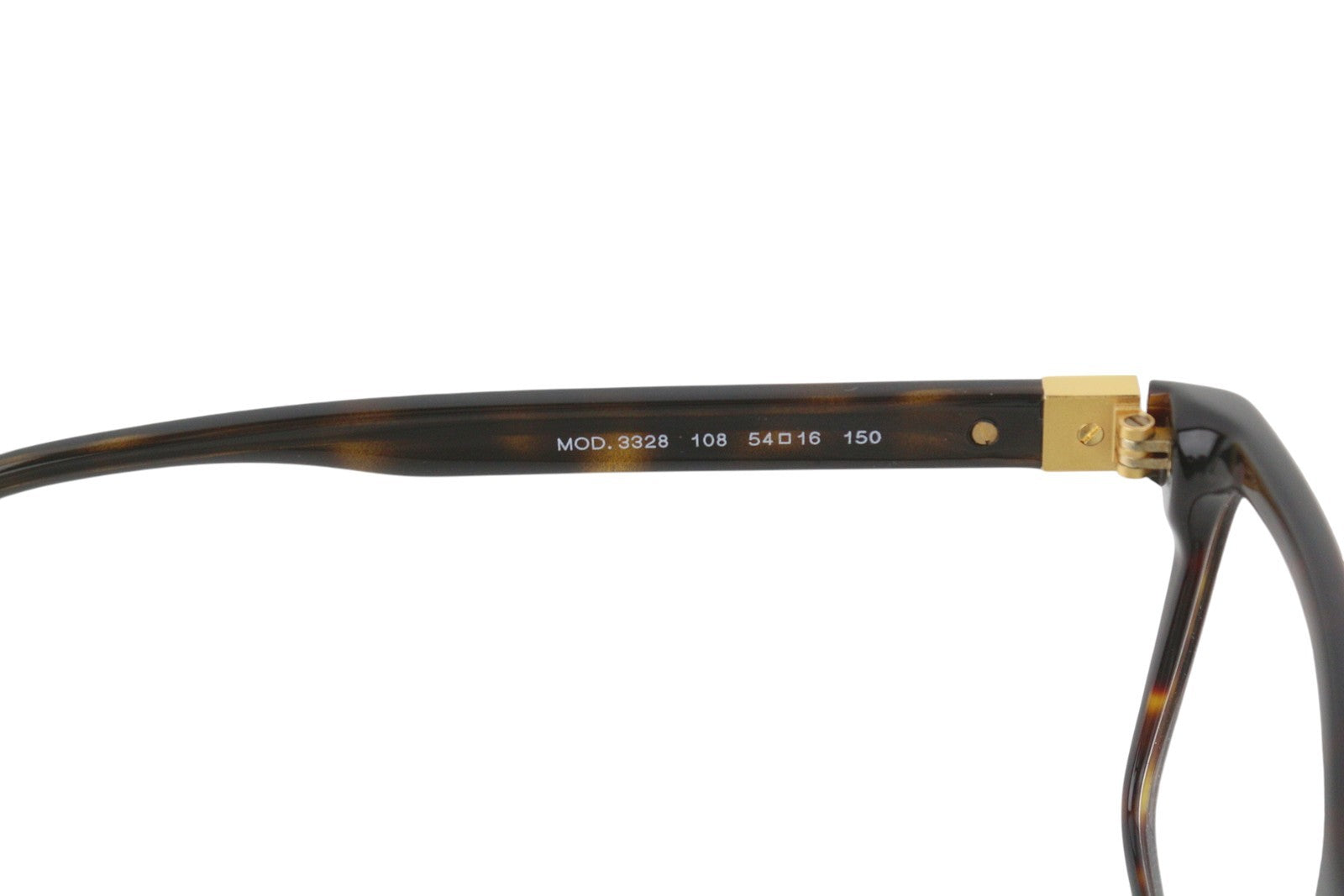 VERSACE 3328 Men Eyeglasses OS Animal Print Frames Transparent Lenses RRP€199