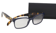 PRADA 0PR18TV Women Eyeglasses OS Animal Print Frame Demo Lens Logo RRP$295