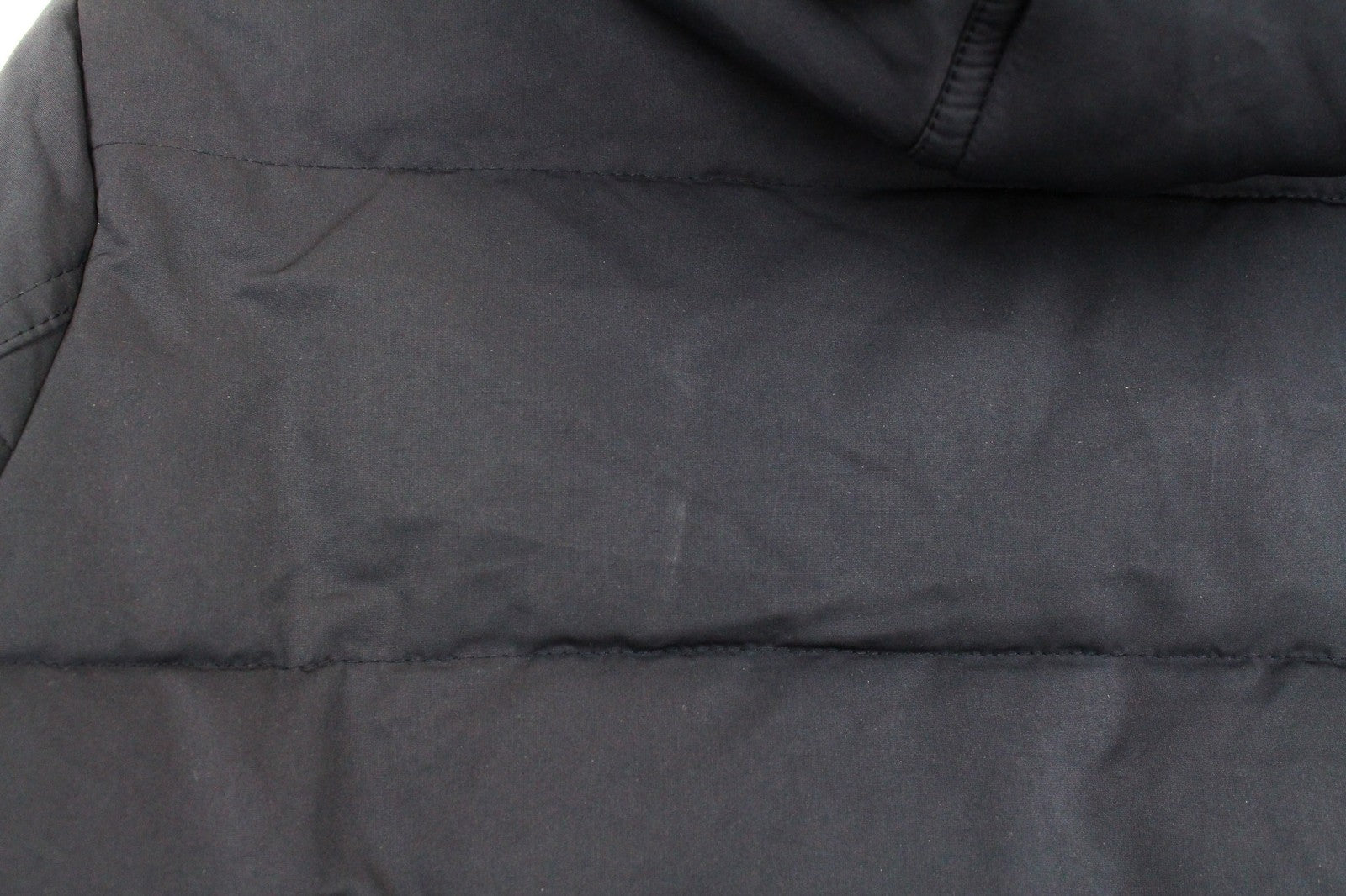 MAISON SCOTCH Women's XS Blue Quilted Faux-Fur Puffer Jacket Hooded Lined