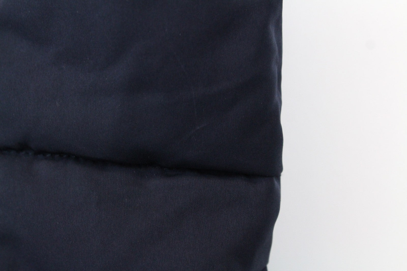 MAISON SCOTCH Women's XS Blue Quilted Faux-Fur Puffer Jacket Hooded Lined