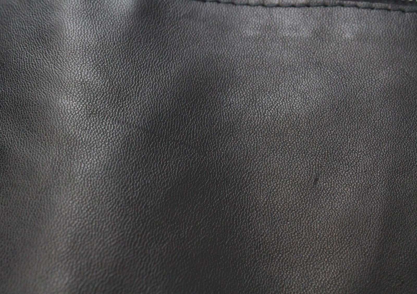 REPLAY Women's Biker Jacket M Black Zipped Classic Lined Lambskin Leather