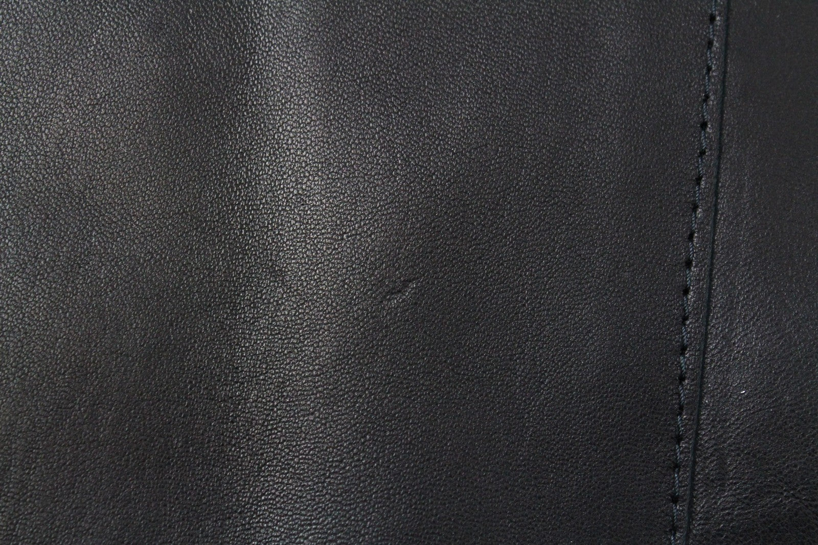 REPLAY Women's Biker Jacket M Black Zipped Classic Lined Lambskin Leather