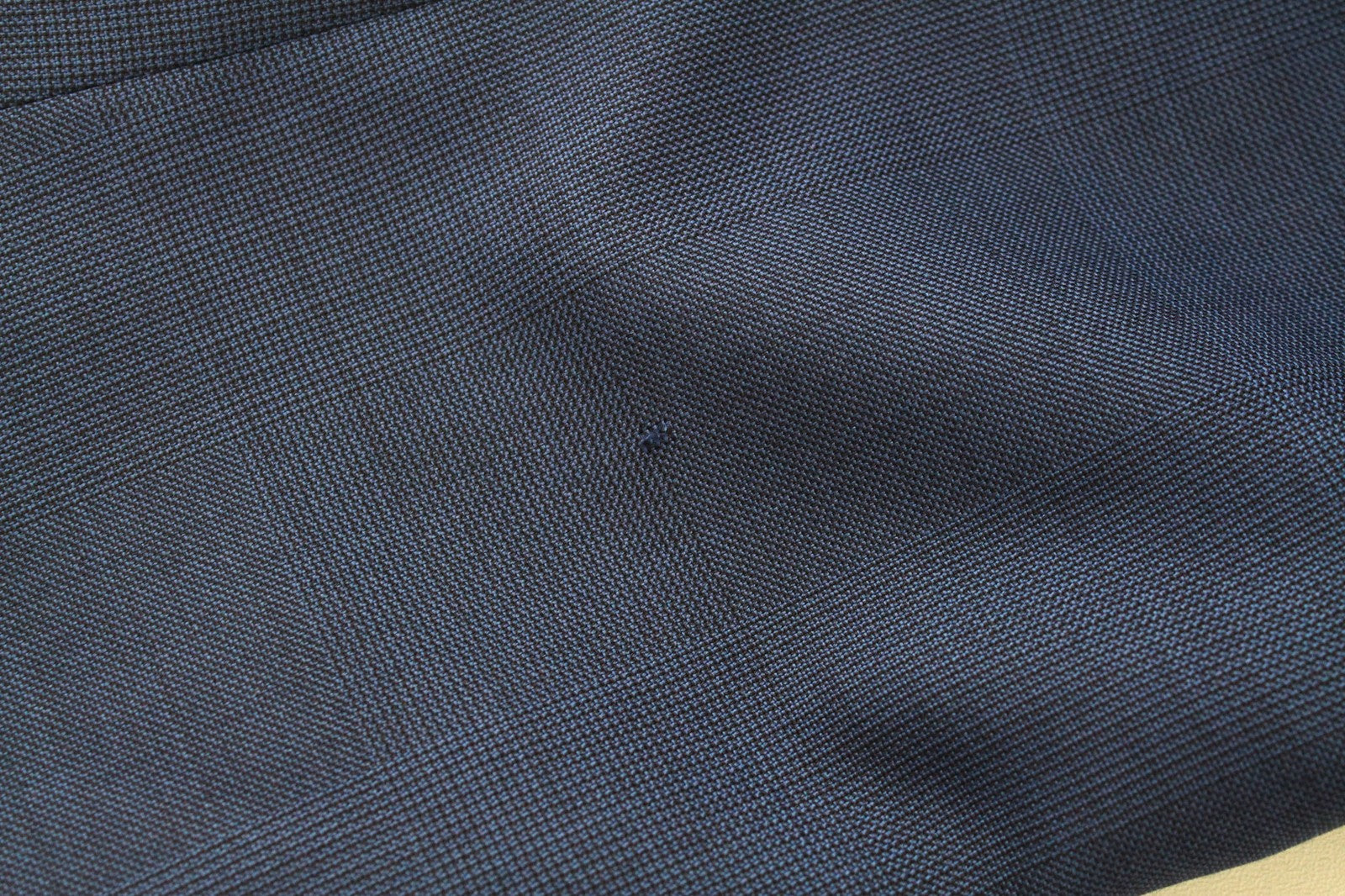 SUITSUPPLY Lazio Men's Blazer UK40R Slim Blue S110s Glen Check Wool Classic